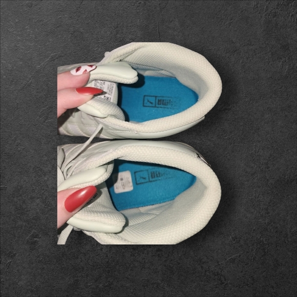 Adidas Pro Model J CQ0622 Linen Green Men's 7 High top Sneakers Mint Green/White - Picture 4 of 7